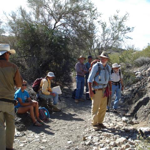 Geologists at Cemetery Ridge