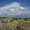 Thunderstorm gathering strength in Yavapai County, Arizona