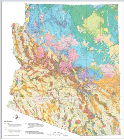Geologic Map of Arizona