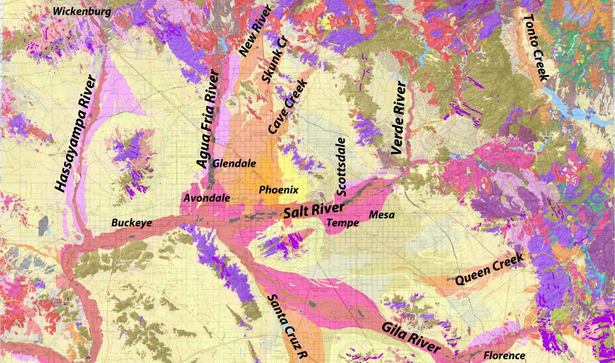 Aggregate sources in the Phoenix Metro Area | Arizona Geological Survey ...
