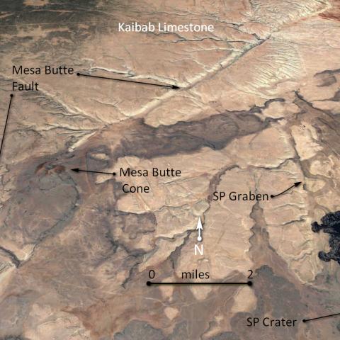 Mesa Butte and SP Crater
