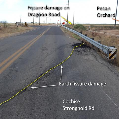 earth fissure, geological hazard