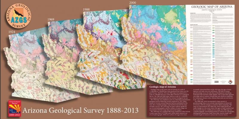 Geologic map, Arizona